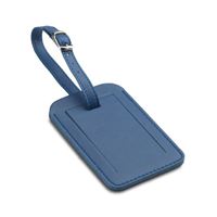 ETICHETTA BAGAGLIO IN PELLE GOFFRATA MADE IN ITALY
